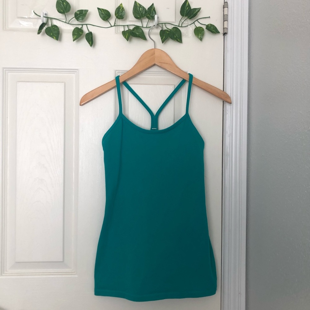 lululemon athletica Teal Tank Top